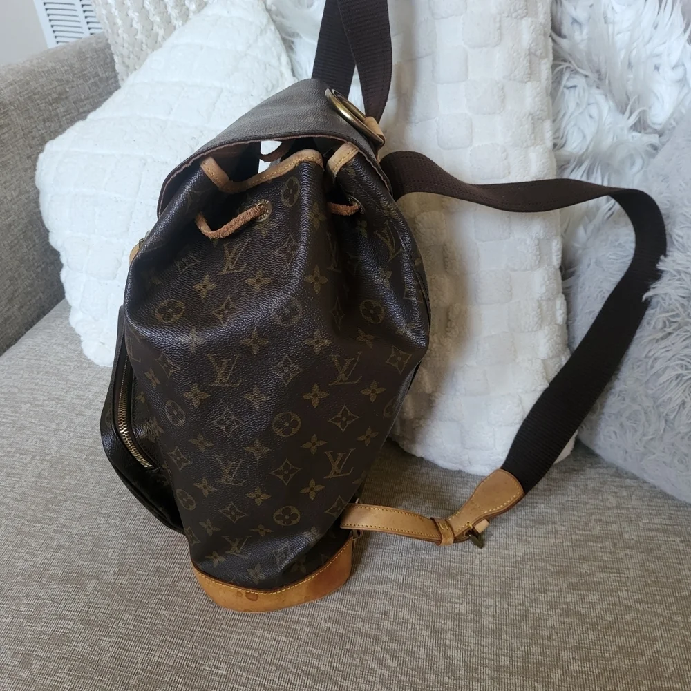 Louis Vuitton Montsouris Gm Backpack Authentic...w/ COA